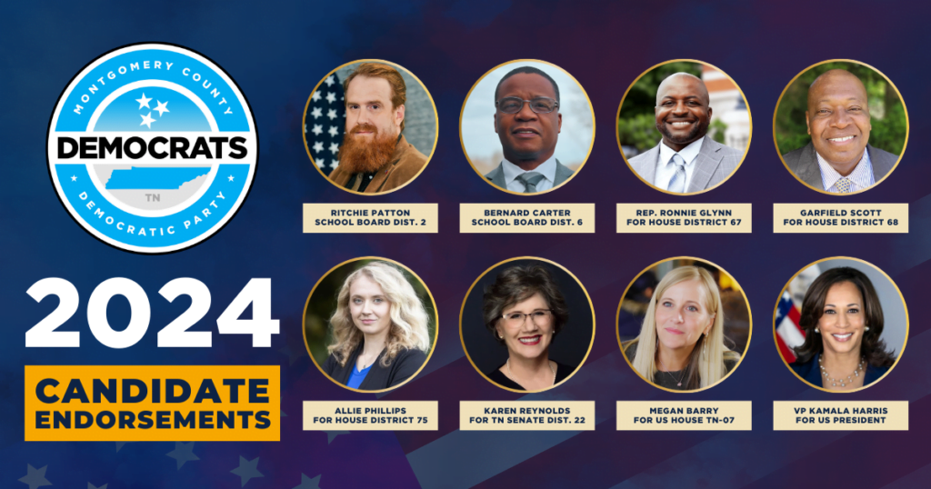 2024 Candidate Endorsements Montgomery County Democratic Party